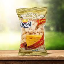 BISCOITO REAL MINI PAO QUEIJO 80g PARMESAO