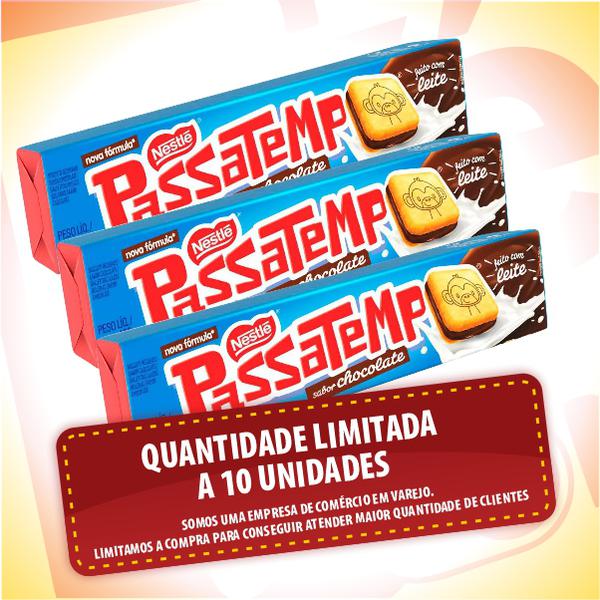 Biscoito Recheado Nestlé Passatempo Chocolate 130g