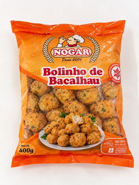 BOLINHO DE BACALHAU NOGAR 400g