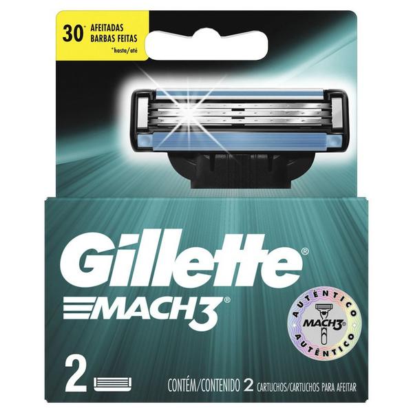 CARGA GILLETTE MACH3 C/2 RF un TRADICIONAL