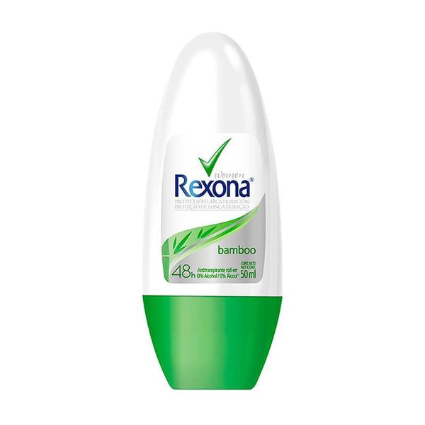DESODORANTE REXONA WOMEN ROLL ON 50ml BAMBOO <<< ANALISE >>>