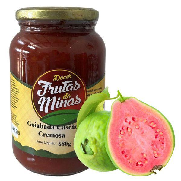 DOCE FRUTT MINAS 680g GOIABADA CASCAO DE COLHER