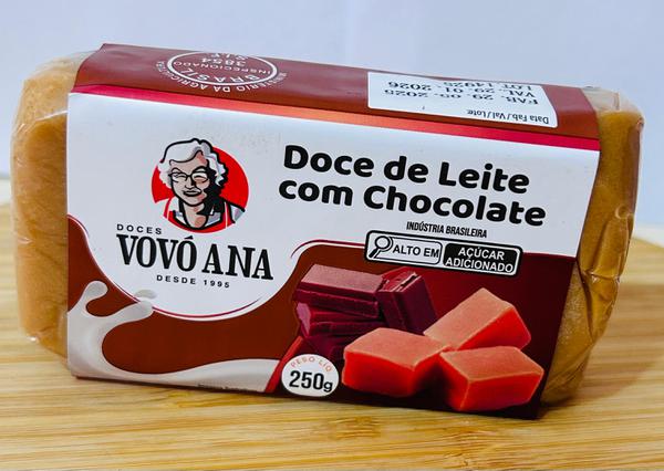 DOCE LEITE VOVO ANA 250g C/CHOCOLATE