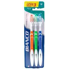 ESCOVA DENTAL BIANCO CLEAN ACTION C/3