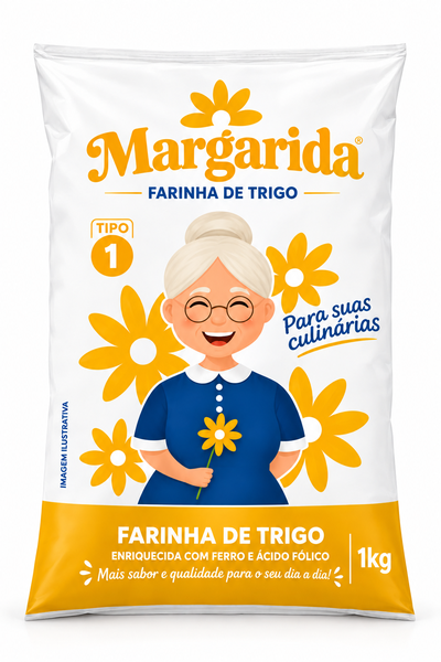FARINHA TRIGO MARGARIDA 1kg
