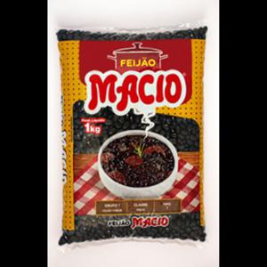 FEIJAO PRETO MACIO 1kg