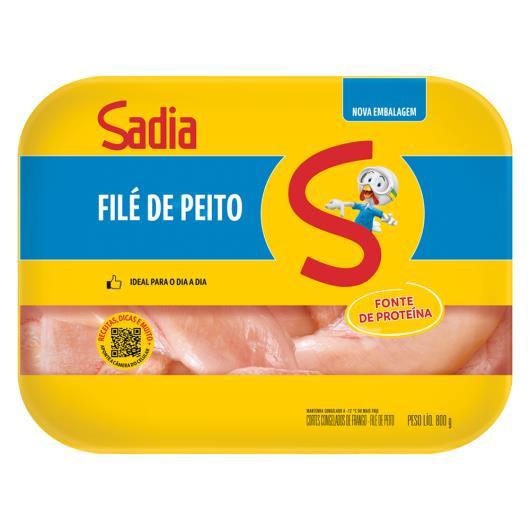 Filé de Peito de Frango Sadia Congelado Bandeja 1kg