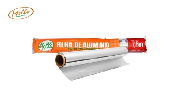 FOLHA ALUMINIO MELLO 30CMX7,5M <<< ANALISE >>>