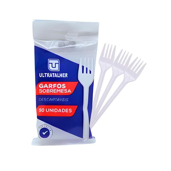 GARFO ULTRATALHER SOBREMESA DESCARTAVEL C/50