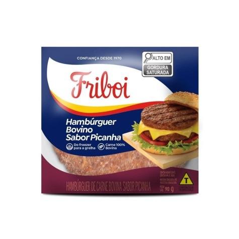 HAMBURGUER FRIBOI PICANHA 90g