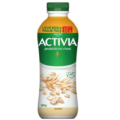 IOGURTE DANONE ACTIVIA 750 +50g AVEIA <<< ANALISE >>>