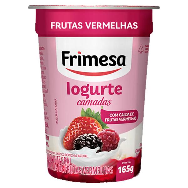IOGURTE FRIMESA BICAMADA 130g FRUTAS VERMELHAS