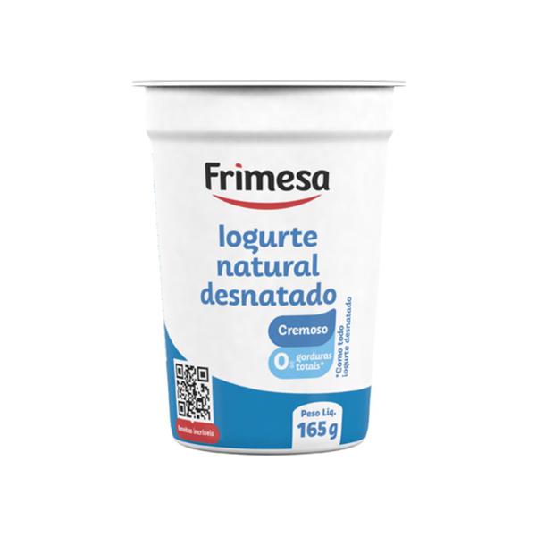 IOGURTE FRIMESA ZERO DESNATADO 165g NATURAL