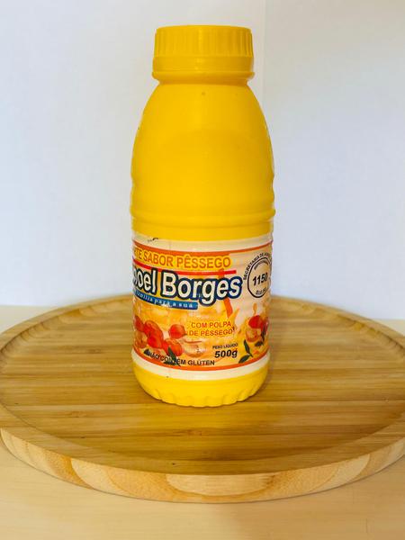 IOGURTE MANOEL BORGES 500g PESSEGO