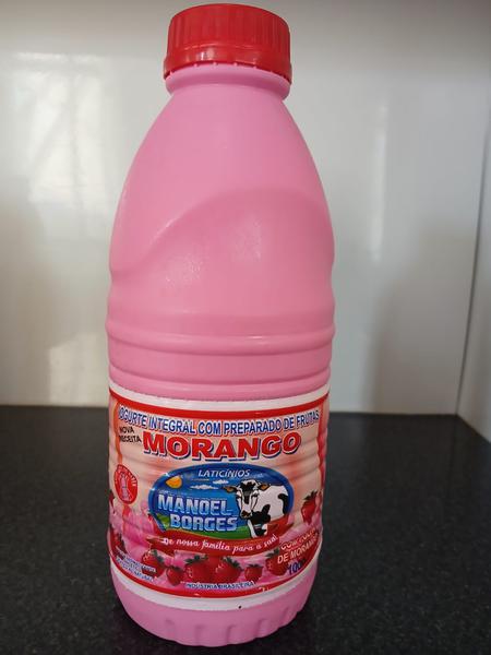 IOGURTE MANOEL BORGES MORANGO 1000g