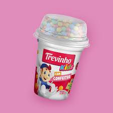 IOGURTE TREVINHO KIDS MOR CONFEITO 130G g