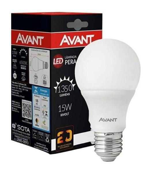 LAMPADA  AVANT LED PERA BIV 15W HE1350 un