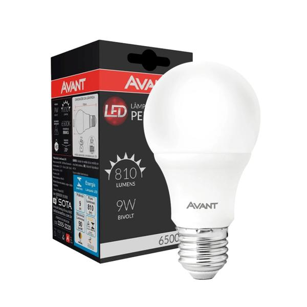 LAMPADA  AVANT LED PERA BR6500K 9W HE810 un