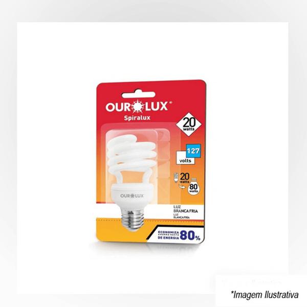 LAMPADA ESPIRAL OUROLUX 127V 20W un