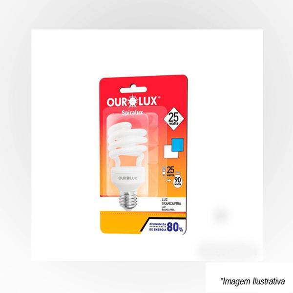 LAMPADA ESPIRAL OUROLUX 127V 25W un