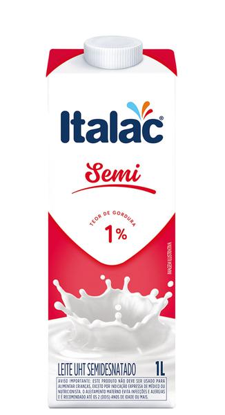 LEITE ITALAC SEMIDESNATADO 1lt