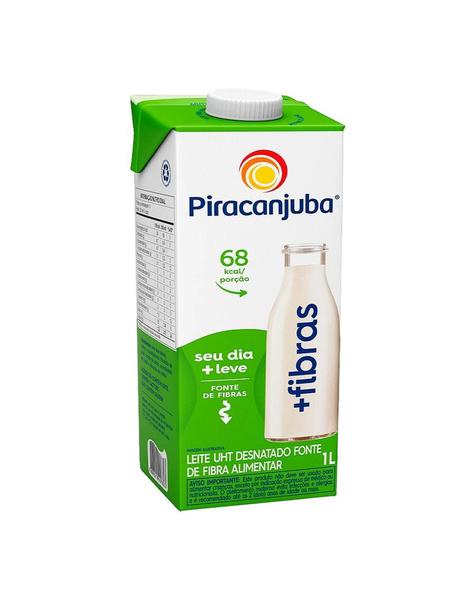 LEITE PIRACANJUBA + FIBRAS 1lt