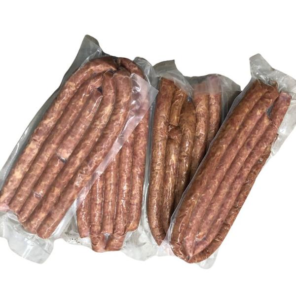 LINGUICA SUINA DEFUMADA PURO PORCO 400g