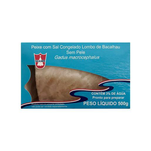 LOMBO BACALHAU  BACALANOR SALGADO 500g