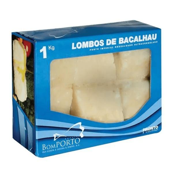 LOMBO BACALHAU BOM PORTO DESSALGADO 1kg