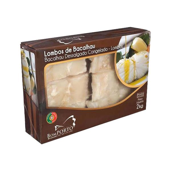LOMBO BACALHAU BOM PORTO DESSALGADO 2kg