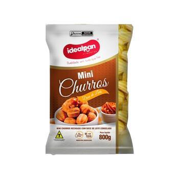 MINI CHURROS IDEALPAN 800g DOCE LEITE