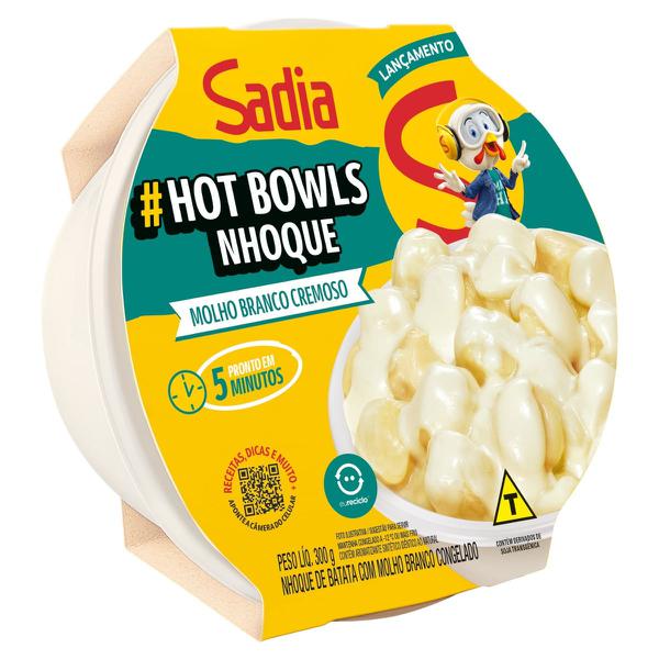NHOQUE SADIA HOT BOWLS  600g MOLHO BRANCO