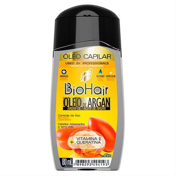 OLEO CAPILAR BIOHAIR 80ml ARGAN