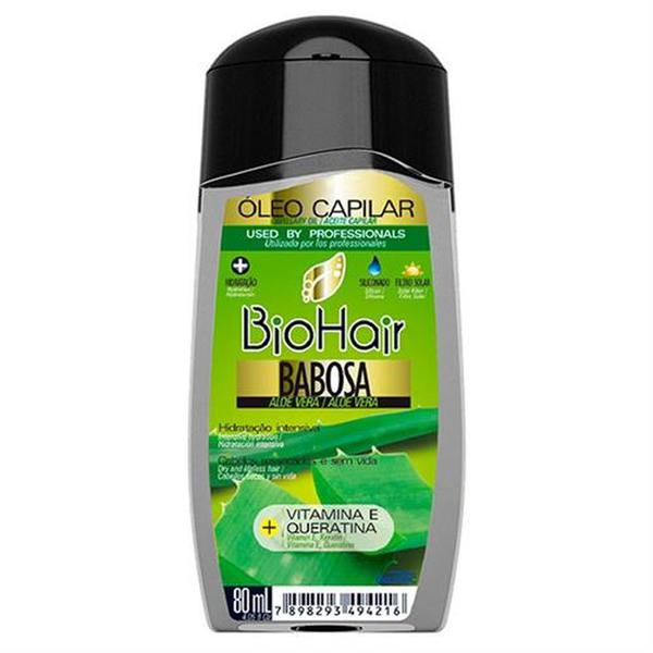OLEO CAPILAR BIOHAIR 80ml BABOSA