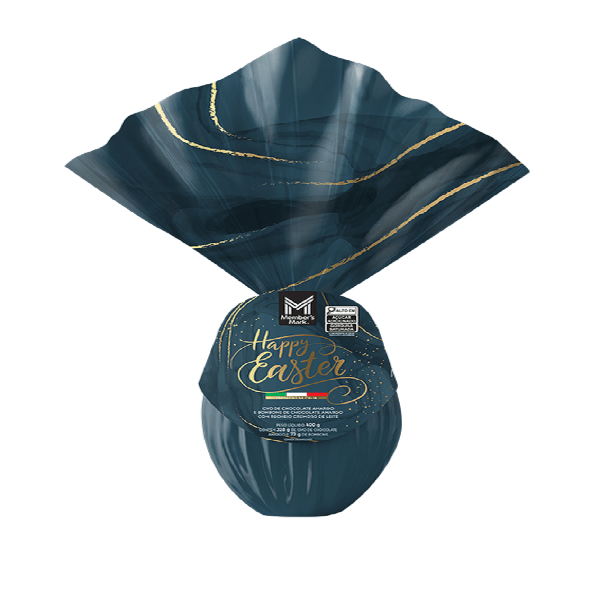 OVO DA PASCOA HAPPY EASTER MEMBERS MARK 400g un CHOCOLATE AMARGO