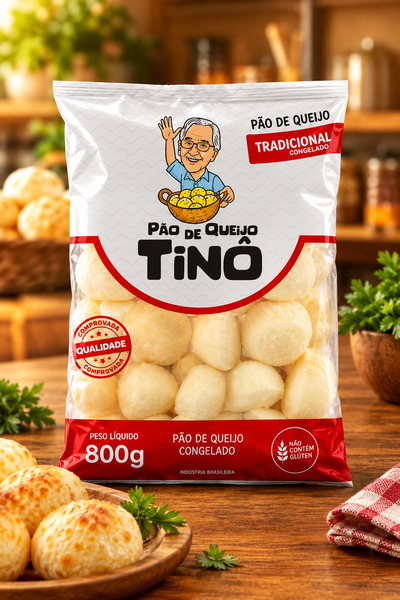 PAO DE QUEIJO TINÓ 800g TRADICIONAL