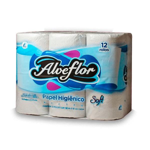PAPEL HIG.ALVEFLOR SOFT 12X30M