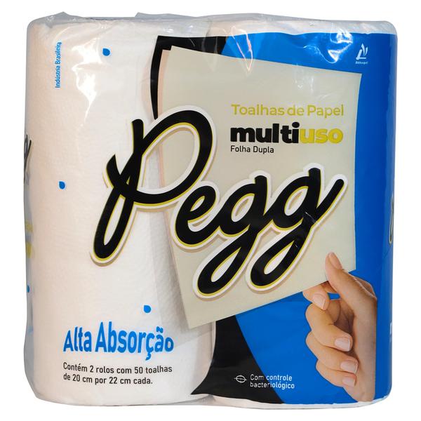 PAPEL TOALHA PEGG  C/2