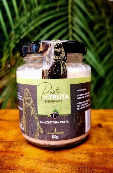 PASTA DE TRUTA DEFUMADA 20g C/AZEITONA PRETA