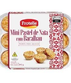 PASTEL DE NATA C/ BACALHAU C/12 un