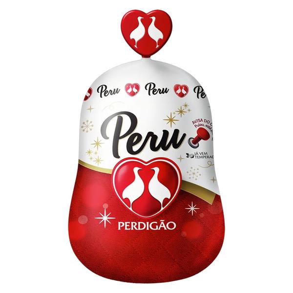PERU PERDIGÃO TEMPERADO CONGELADO C/ MIUDOS kg