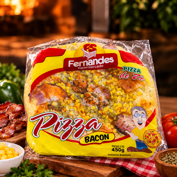 PIZZA FERNANDES BACON 450g