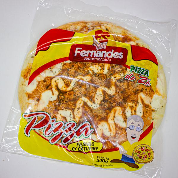 PIZZA FERNANDES FRANGO C/CATUPIRY 500g