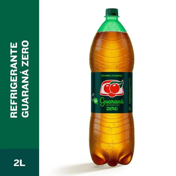 Refrigerante Antarctica Guaraná Zero Garrafa 2l