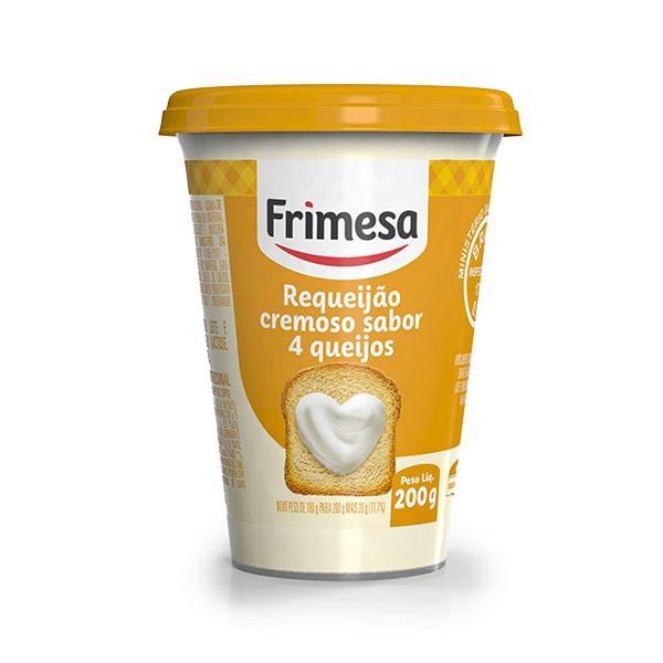 REQUEIJÃO  FRIMESA CREMOSO 200g QUATRO QUEIJOS
