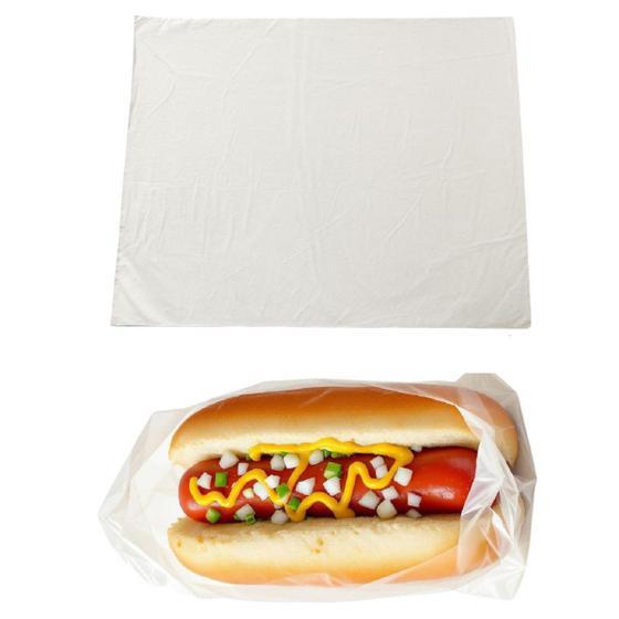 SACO PLASTICO HOT DOG 100un