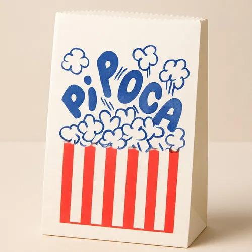 SACO STRONG PIPOCA DECORADO 8X12