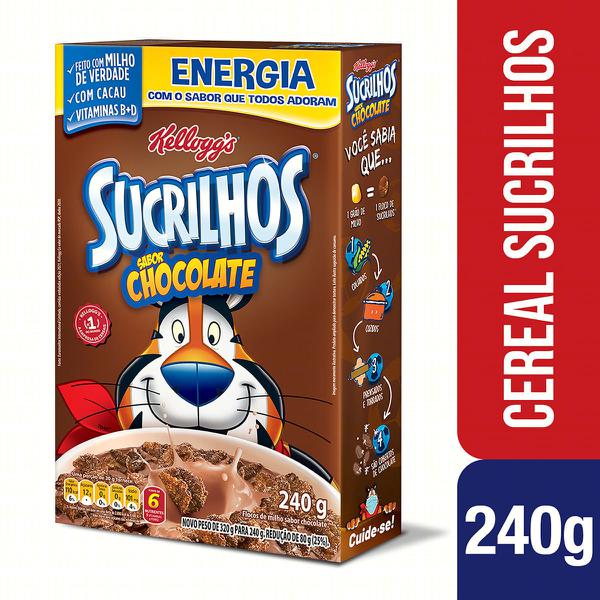 SUCRILHOS KELLOGGS CHOCOLATE 240g
