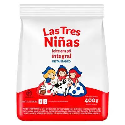 .LEITE PO LAS 3 NINAS 400GR