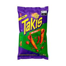SALGADINHO TAKIS HOT CHILLI P 56GR